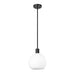 Z-Lite Margo Matte Black 1 Light Pendant 7500P10-MB | theLightShop