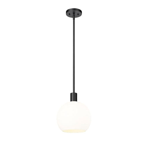 Z-Lite Margo Matte Black 1 Light Pendant 7500P10-MB | theLightShop