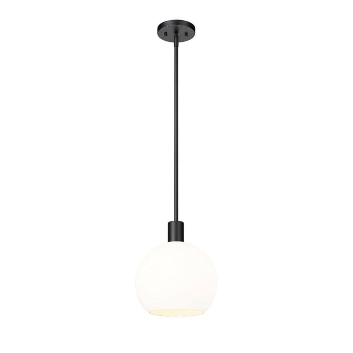 Z-Lite Margo Matte Black 1 Light Pendant 7500P10-MB | theLightShop