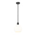 Z-Lite Margo Matte Black 1 Light Pendant 7500P10-MB | theLightShop
