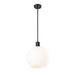 Z-Lite Margo Matte Black 1 Light Pendant 7500P14-MB | theLightShop