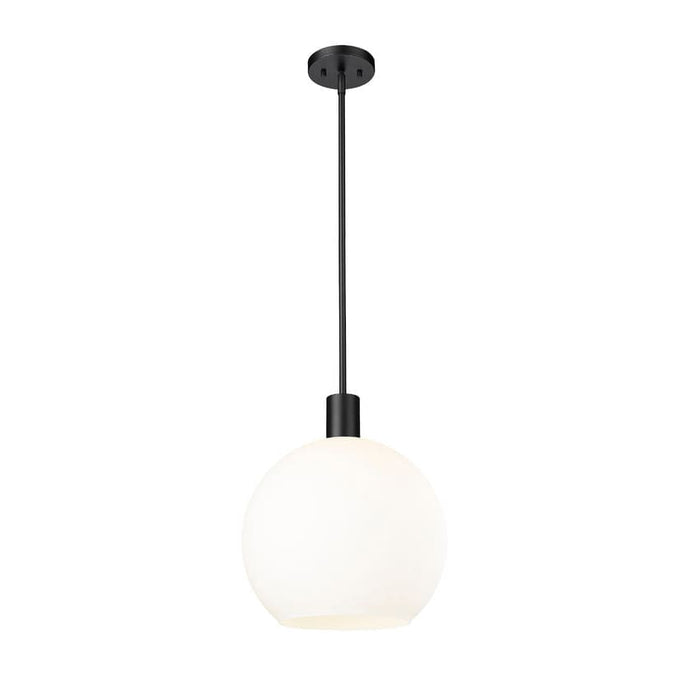 Z-Lite Margo Matte Black 1 Light Pendant 7500P14-MB | theLightShop