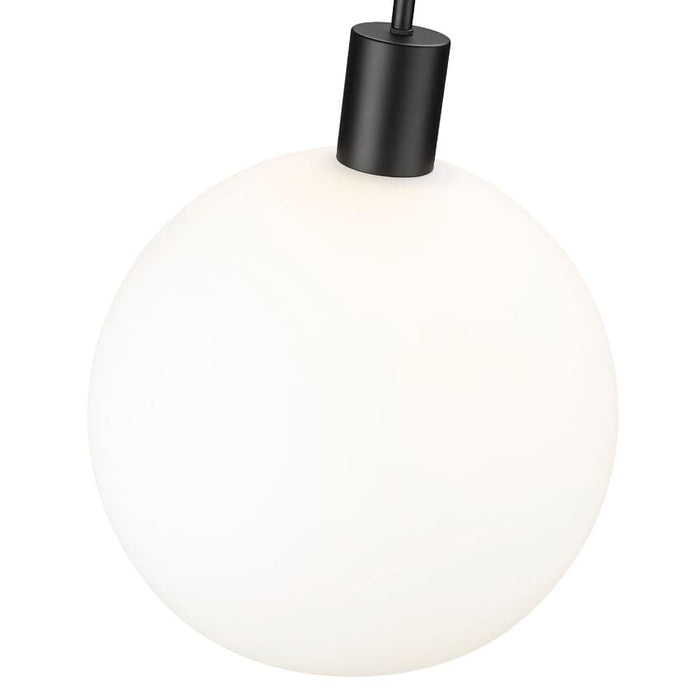 Z-Lite Margo Matte Black 1 Light Pendant 7500P14-MB | theLightShop