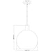 Z-Lite Margo Matte Black 1 Light Pendant 7500P14-MB | theLightShop