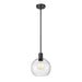 Z-Lite Margo Matte Black 1 Light Pendant 7501P10-MB | theLightShop