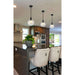 Z-Lite Margo Matte Black 1 Light Pendant 7501P10-MB | theLightShop