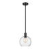 Z-Lite Margo Matte Black 1 Light Pendant 7501P10-MB | theLightShop