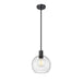 Z-Lite Margo Matte Black 1 Light Pendant 7501P10-MB | theLightShop