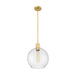 Z-Lite Margo Olde Brass 1 Light Pendant 7501P14-OBR | theLightShop