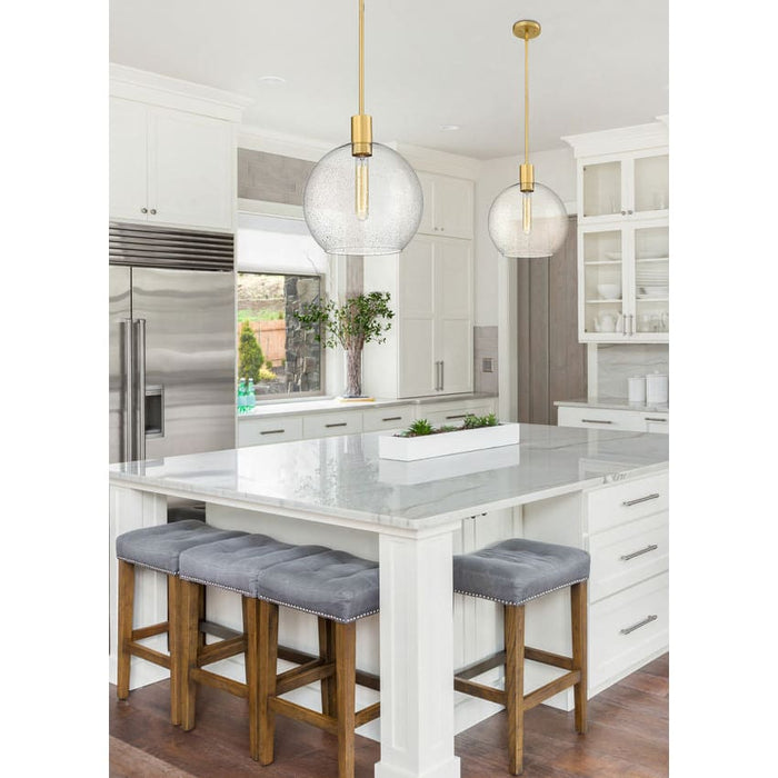 Z-Lite Margo Olde Brass 1 Light Pendant 7501P14-OBR | theLightShop