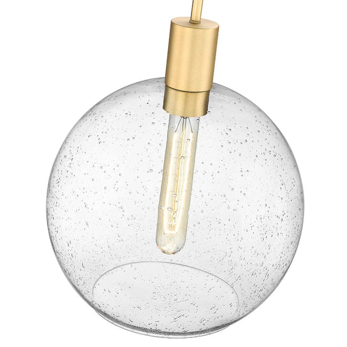 Z-Lite Margo Olde Brass 1 Light Pendant 7501P14-OBR | theLightShop