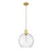 Z-Lite Margo Olde Brass 1 Light Pendant 7501P14-OBR | theLightShop
