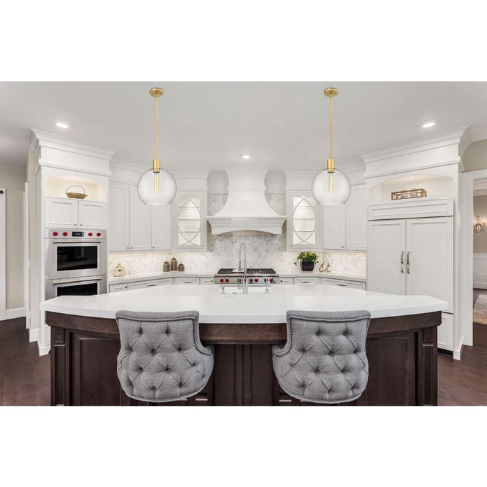 Z-Lite Margo Olde Brass 1 Light Pendant 7501P14-OBR | theLightShop