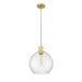 Z-Lite Margo Olde Brass 1 Light Pendant 7501P14-OBR | theLightShop