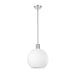 Z-Lite Margo Polished Nickel 1 Light Pendant 7500P14-PN | theLightShop