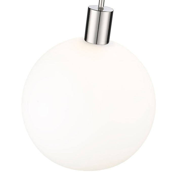 Z-Lite Margo Polished Nickel 1 Light Pendant 7500P14-PN | theLightShop