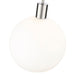 Z-Lite Margo Polished Nickel 1 Light Pendant 7500P14-PN | theLightShop