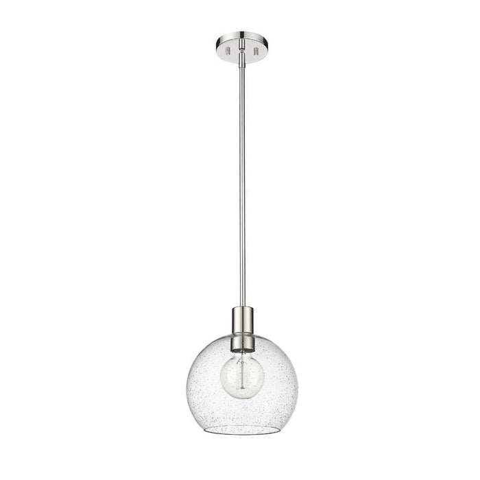 Z-Lite Margo Polished Nickel 1 Light Pendant 7501P10-PN | theLightShop