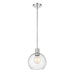 Z-Lite Margo Polished Nickel 1 Light Pendant 7501P10-PN | theLightShop