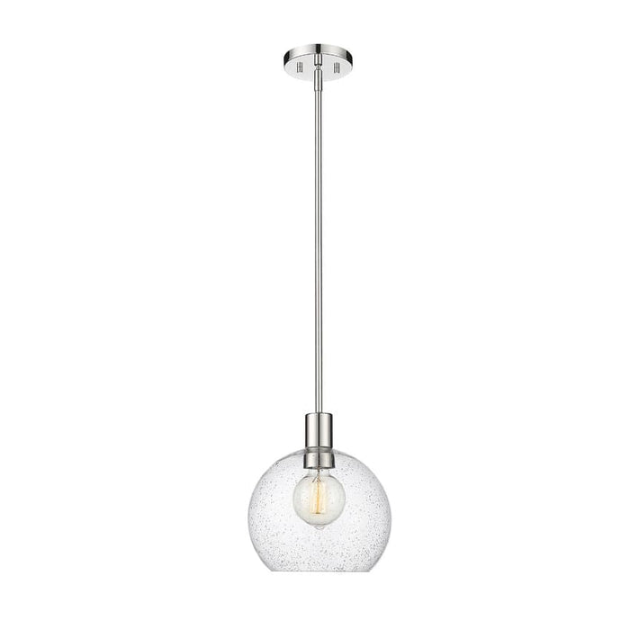 Z-Lite Margo Polished Nickel 1 Light Pendant 7501P10-PN | theLightShop