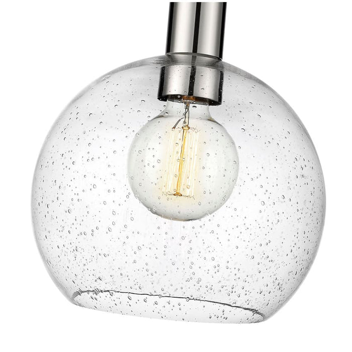 Z-Lite Margo Polished Nickel 1 Light Pendant 7501P10-PN | theLightShop