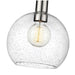 Z-Lite Margo Polished Nickel 1 Light Pendant 7501P10-PN | theLightShop