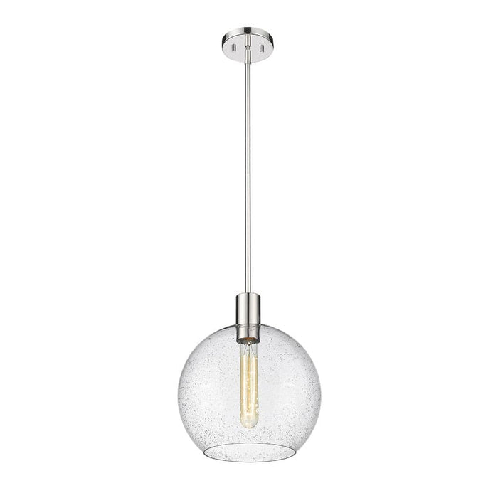 Z-Lite Margo Polished Nickel 1 Light Pendant 7501P14-PN | theLightShop
