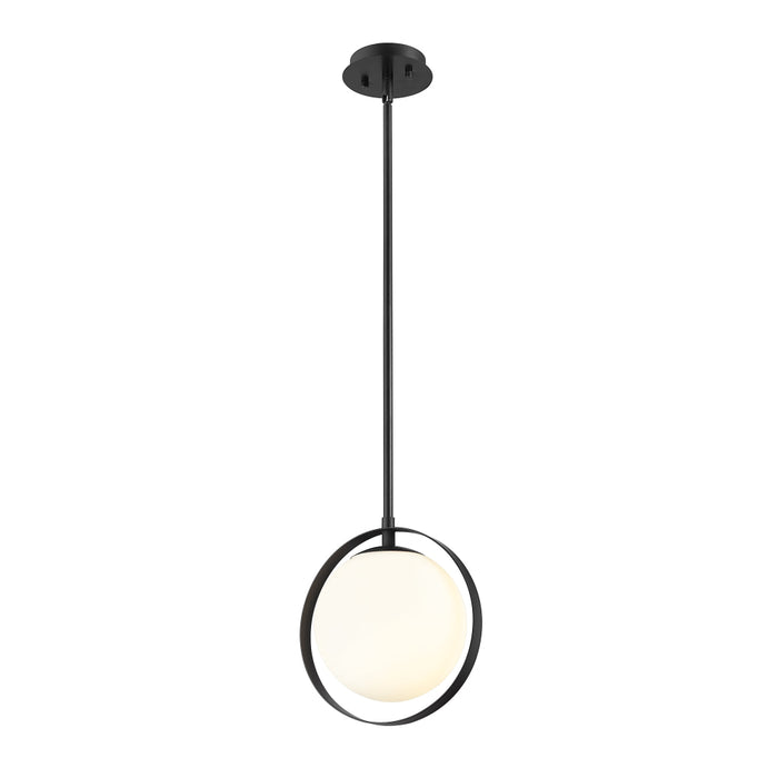 Z-Lite Midnetic Matte Black Mini-Pendant 730MP-MB | theLightShop