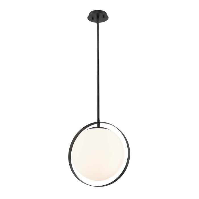 Z-Lite Midnetic Matte Black Mini-Pendant 730P12-MB | theLightShop
