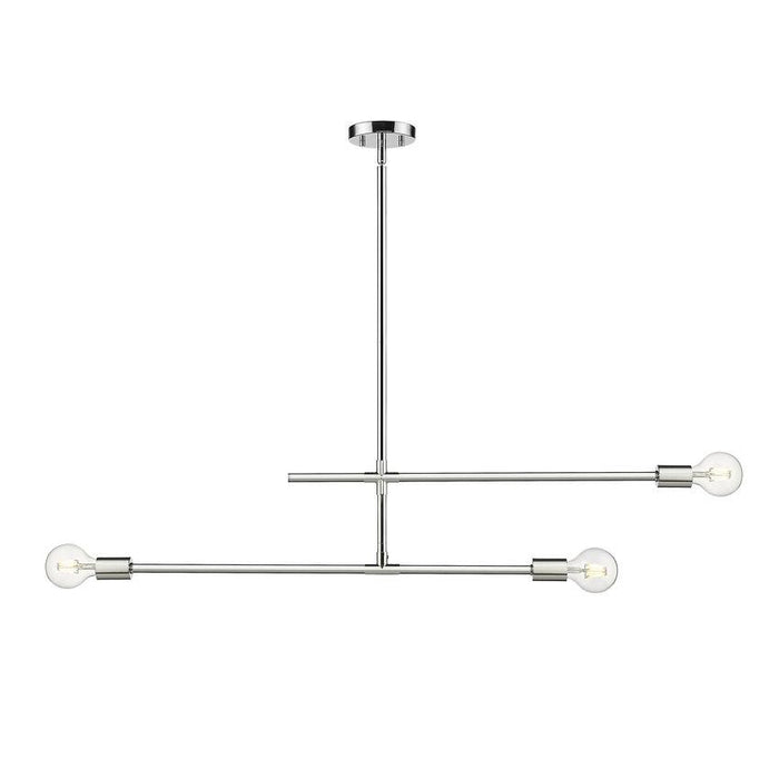 Z-Lite Modernist Chrome Chandelier 731-3CH | theLightShop