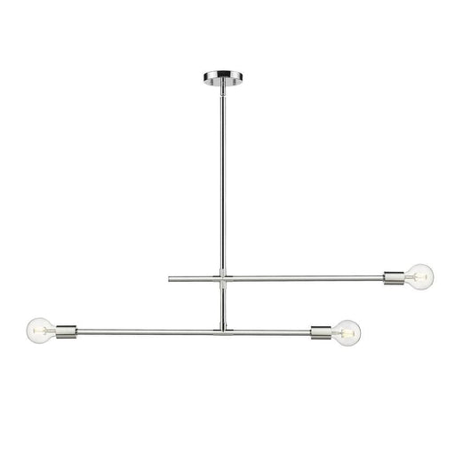 Z-Lite Modernist Chrome Chandelier 731-3CH | theLightShop