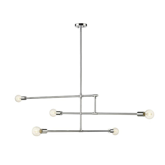 Z-Lite Modernist Chrome Chandelier 731-5CH | theLightShop