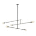Z-Lite Modernist Chrome Chandelier 731-5CH | theLightShop