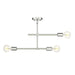 Z-Lite Modernist Chrome Semi-Flushmount 731-3SF-CH | theLightShop