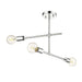 Z-Lite Modernist Chrome Semi-Flushmount 731-3SF-CH | theLightShop