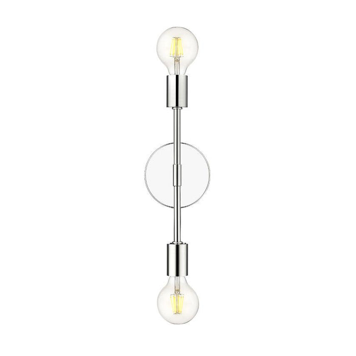 Z-Lite Modernist Chrome Wall Sconce 731-2S-CH | theLightShop