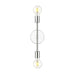 Z-Lite Modernist Chrome Wall Sconce 731-2S-CH | theLightShop
