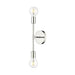 Z-Lite Modernist Chrome Wall Sconce 731-2S-CH | theLightShop