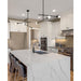 Z-Lite Modernist Matte Black Chandelier 731-3MB | theLightShop