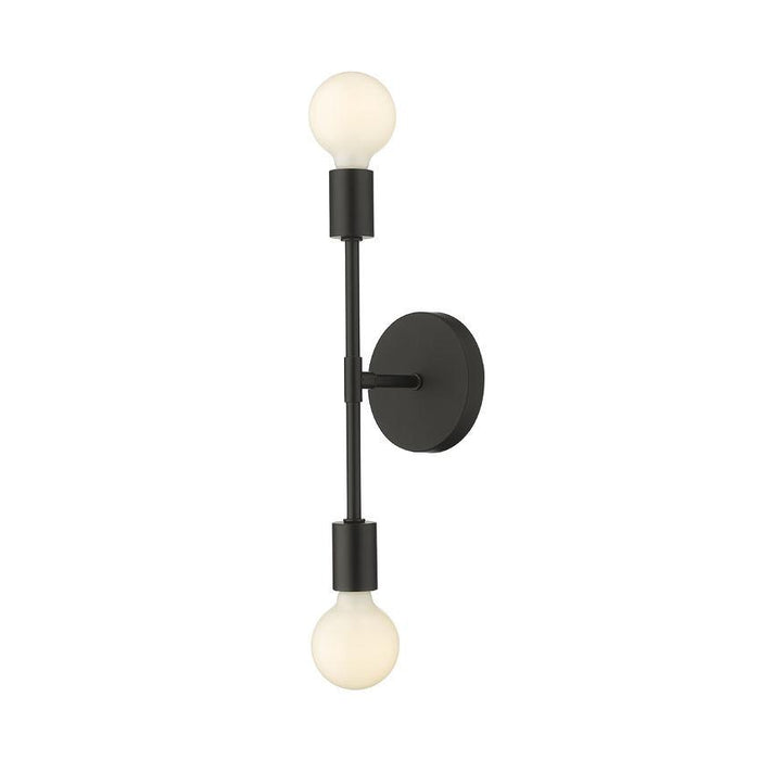 Z-Lite Modernist Matte Black Wall Sconce 731-2S-MB | theLightShop