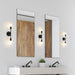 Z-Lite Modernist Matte Black Wall Sconce 731-2S-MB | theLightShop