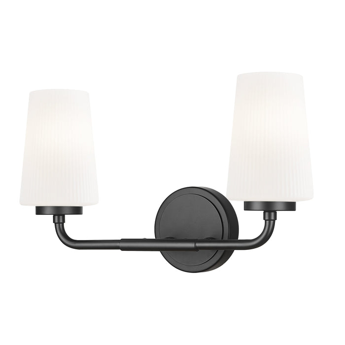 Z-Lite Montford 2 Light Vanity Light - Matte Black