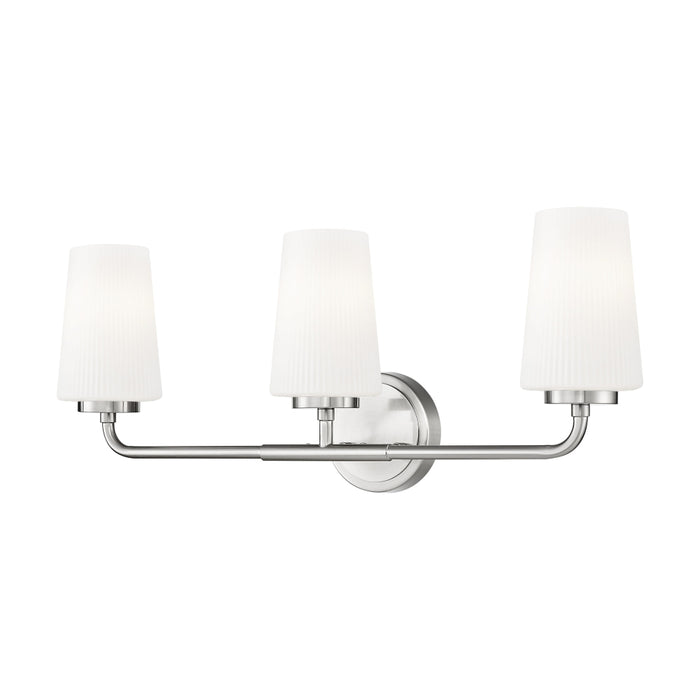 Z-Lite Montford 3 Light Vanity Light - Brushed Nickel