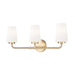 Z-Lite Montford 3 Light Vanity Light - Modern Gold