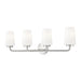 Z-Lite Montford 4 Light Vanity Light - Brushed Nickel