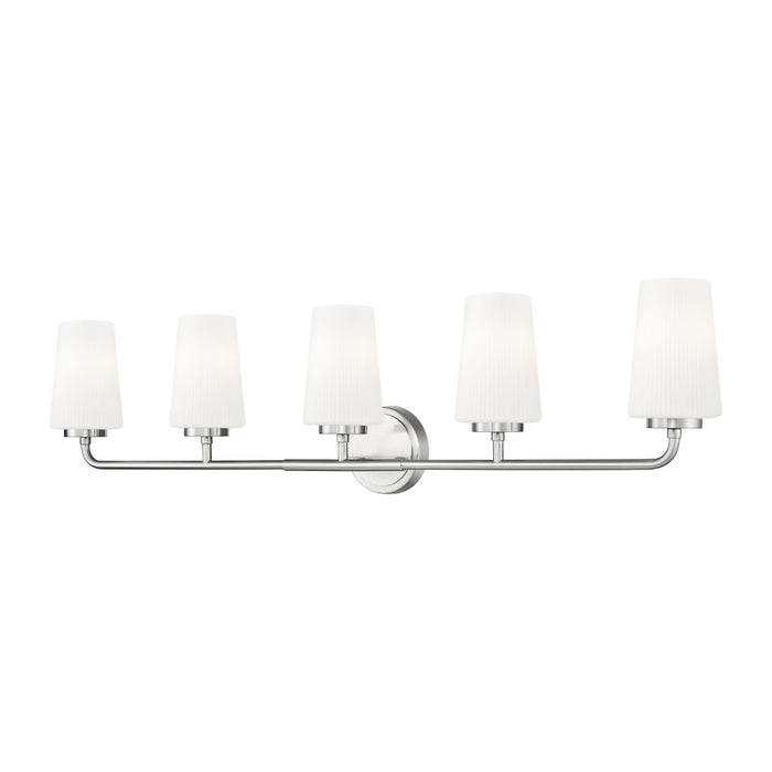 Z-Lite Montford 5 Light Vanity Light - Brushed Nickel