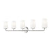 Z-Lite Montford 5 Light Vanity Light - Brushed Nickel