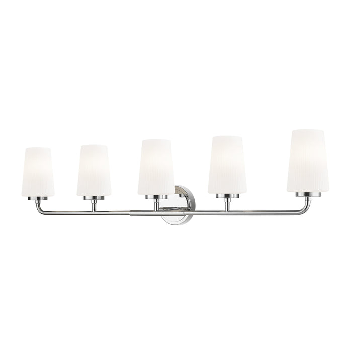 Z-Lite Montford 5 Light Vanity Light - Chrome
