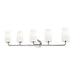 Z-Lite Montford 5 Light Vanity Light - Chrome