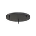 Z-Lite Multi Point Canopy Matte Black 3 Light CP1803-MB | theLightShop